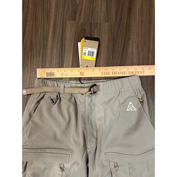 Nike ACG Smith‎ Summit Convertible Cargo Pants Beige Mens Size S - Picture 12 of 16